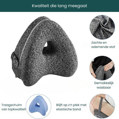DreamAlign Side Sleeper Knee Pillow with Strap