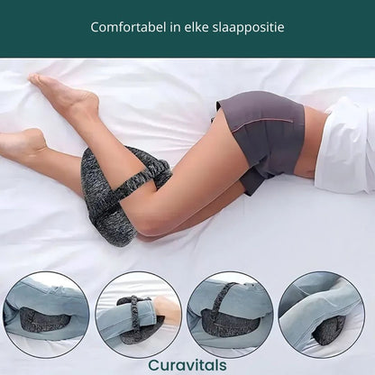 DreamAlign Side Sleeper Knee Pillow with Strap